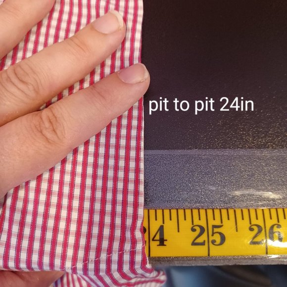 J. HILBURN XL 48in Chest Multi Plaid Button Up Down Shirt Collard Dress Business - Picture 11 of 16